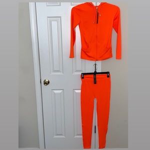 Neon Orange Tracksuit